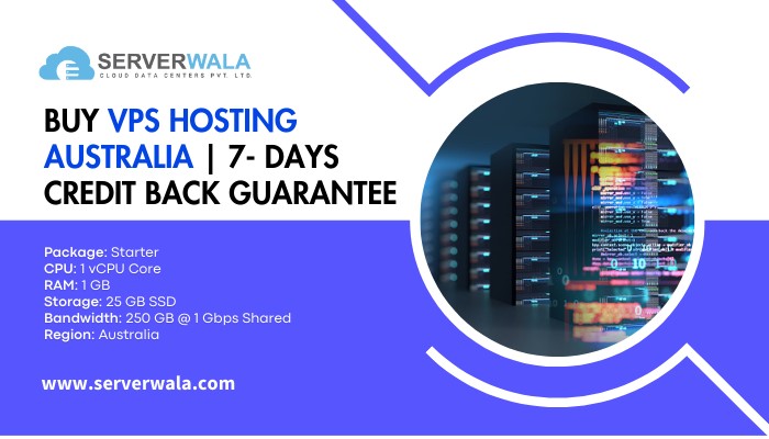 Indore Buy VPS Hosting Australia | 7- Days Credit Back Guarantee