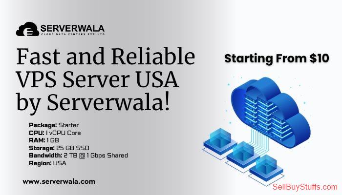 Indore Fast and Reliable VPS Server USA by Serverwala!