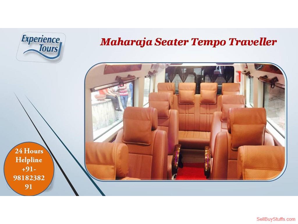 Delhi Maharaja Tempo Traveller on Rent