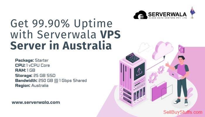 Mumbai Get 99.90 Uptime with Serverwala VPS Server in Australia