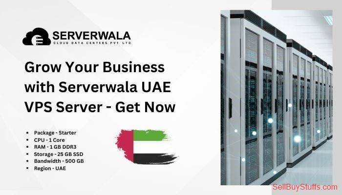 Delhi Grow Your Business with Serverwala UAE VPS Server - Get Now